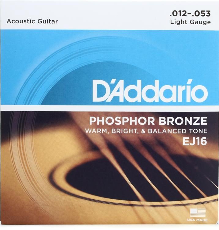 D'Addarrio Phosphor Bronze Guitar Strings