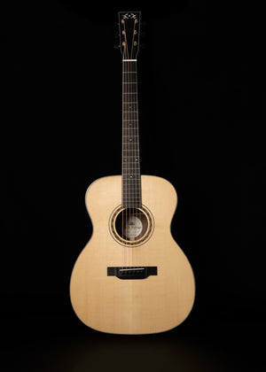 2025 Circle Strings OM, Adirondack Spruce/Bastogne Walnut