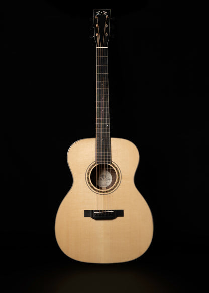 2025 Circle Strings OM, Adirondack Spruce/Bastogne Walnut