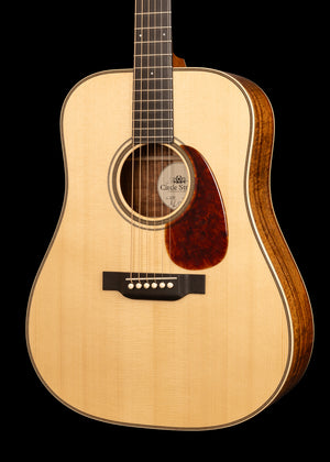 Circle Strings Dread, German Spruce/Figured Koa