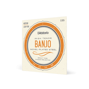 D'Addario Nickel Plated Steel Tenor Banjo Strings