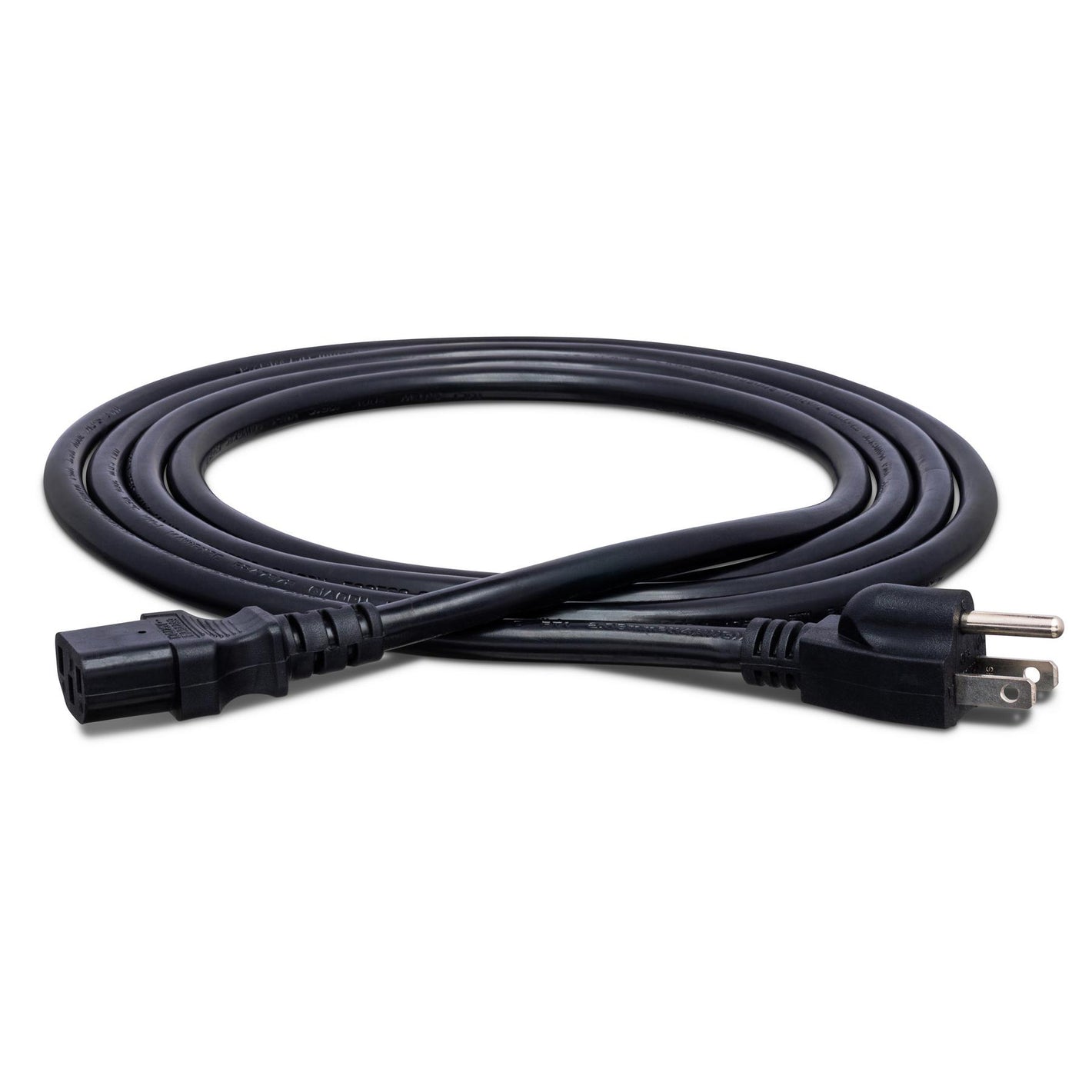 Hosa Power Cord - 14 AWG, IEC C13 to NEMA 5-15P