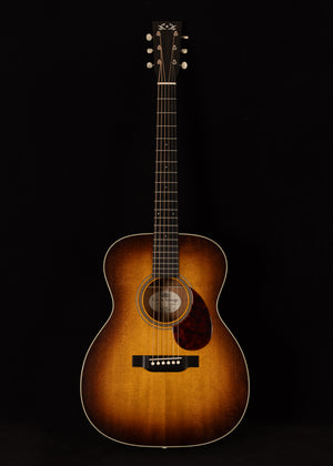 2026 Circle Strings Salvage OM Burst, Sinker Sitka/Old Mahogany