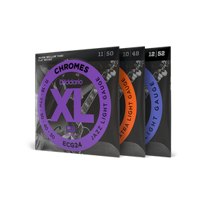 D'Addario XL Chromes Flat Wound Strings