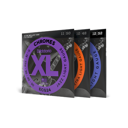 D'Addario XL Chromes Flat Wound Strings