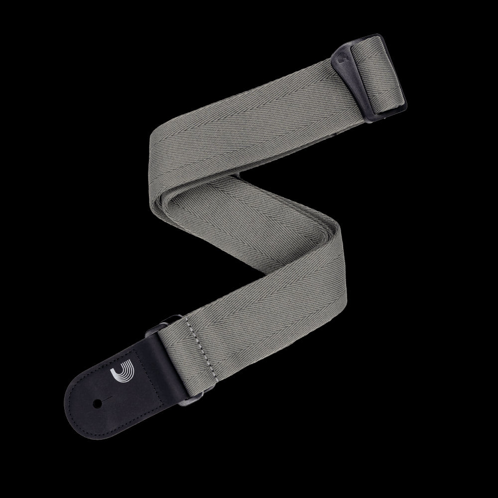 D'Addario Eco Guitar Strap - Grey