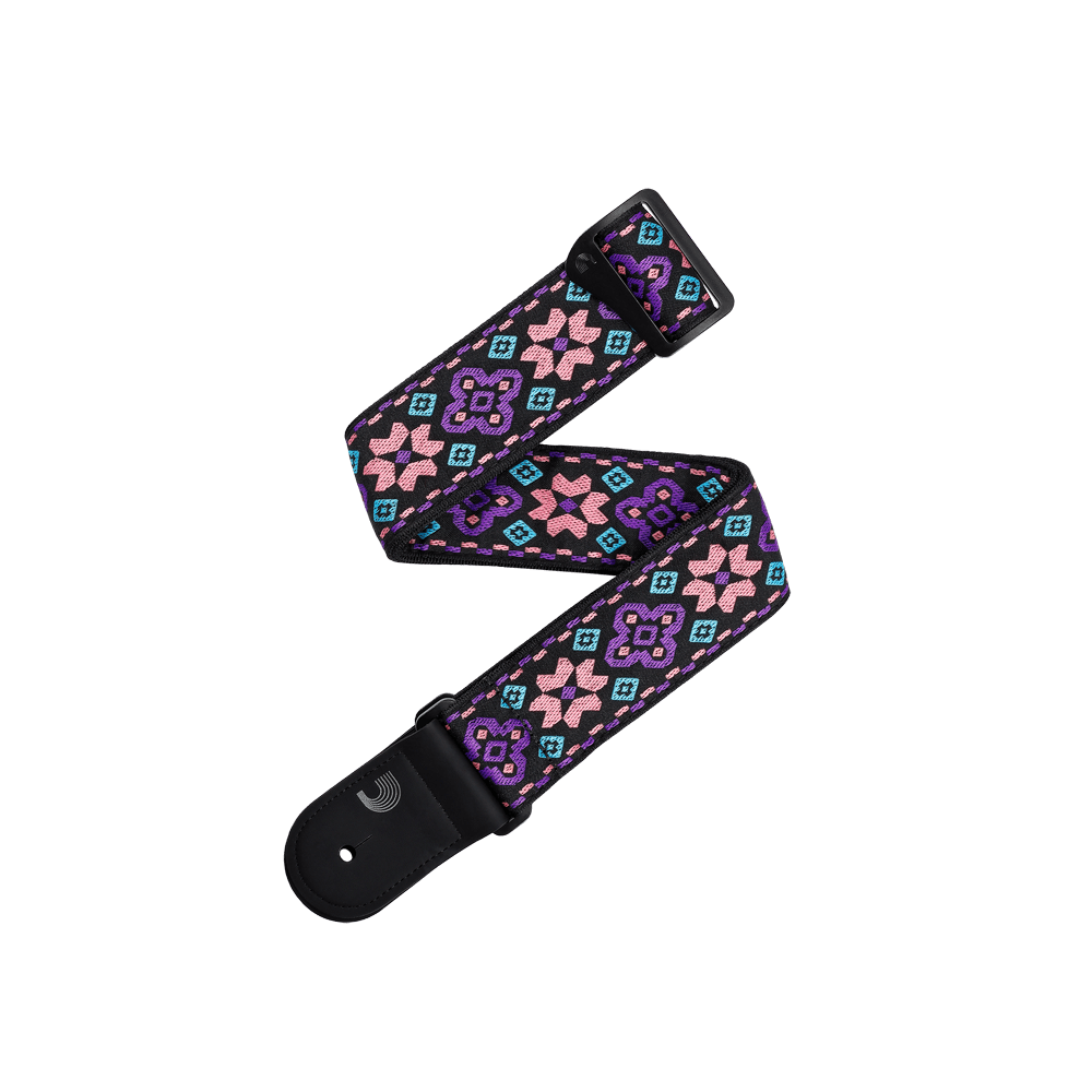 D'Addario Eco Outrun Guitar Strap - Retro