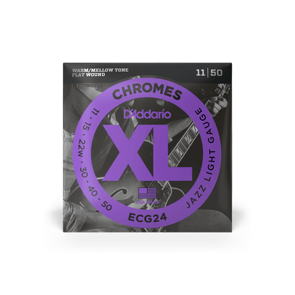 D'Addario XL Chromes Flat Wound Strings