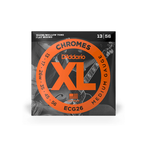 D'Addario XL Chromes Flat Wound Strings