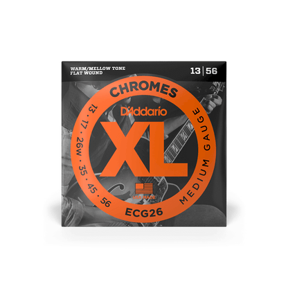 D'Addario XL Chromes Flat Wound Strings