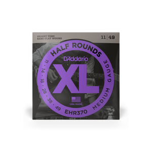 D'Addario XL Half Round Electric Guitar Strings