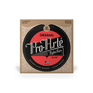 D'Addario Pro-Arté Nylon Core Classical Guitar Strings - Normal Tensionv