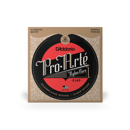 D'Addario Pro-Arté Nylon Core Classical Guitar Strings - Normal Tensionv