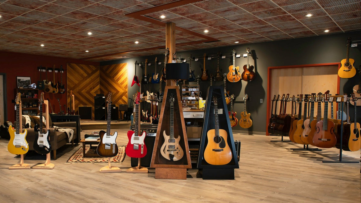 String Instruments In Shop Circle Strings Guitar Shop