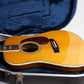 C. F. Martin  D-45 Flat Top Acoustic Guitar (1993), ser. #526357, original molded black plastic hard shell case.