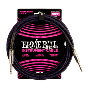 Ernie Ball 10' Braided Instrument Cable