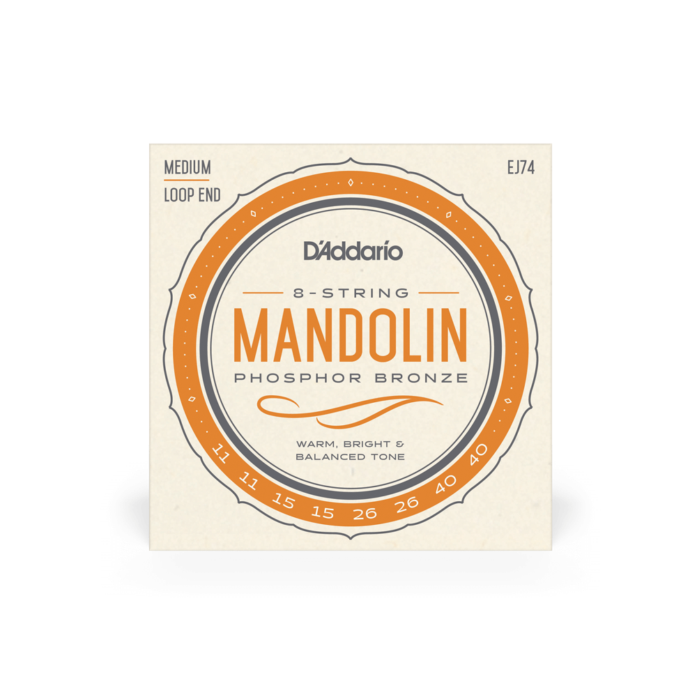 D'Addario 8-string Phosphor Bronze Mandolin Strings