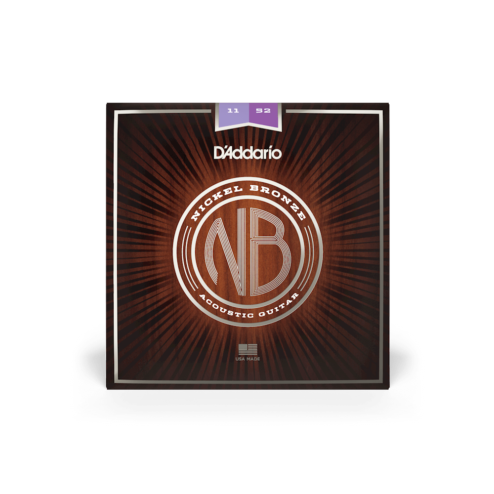 D'Addario Nickel Bronze Acoustic Guitar Strings