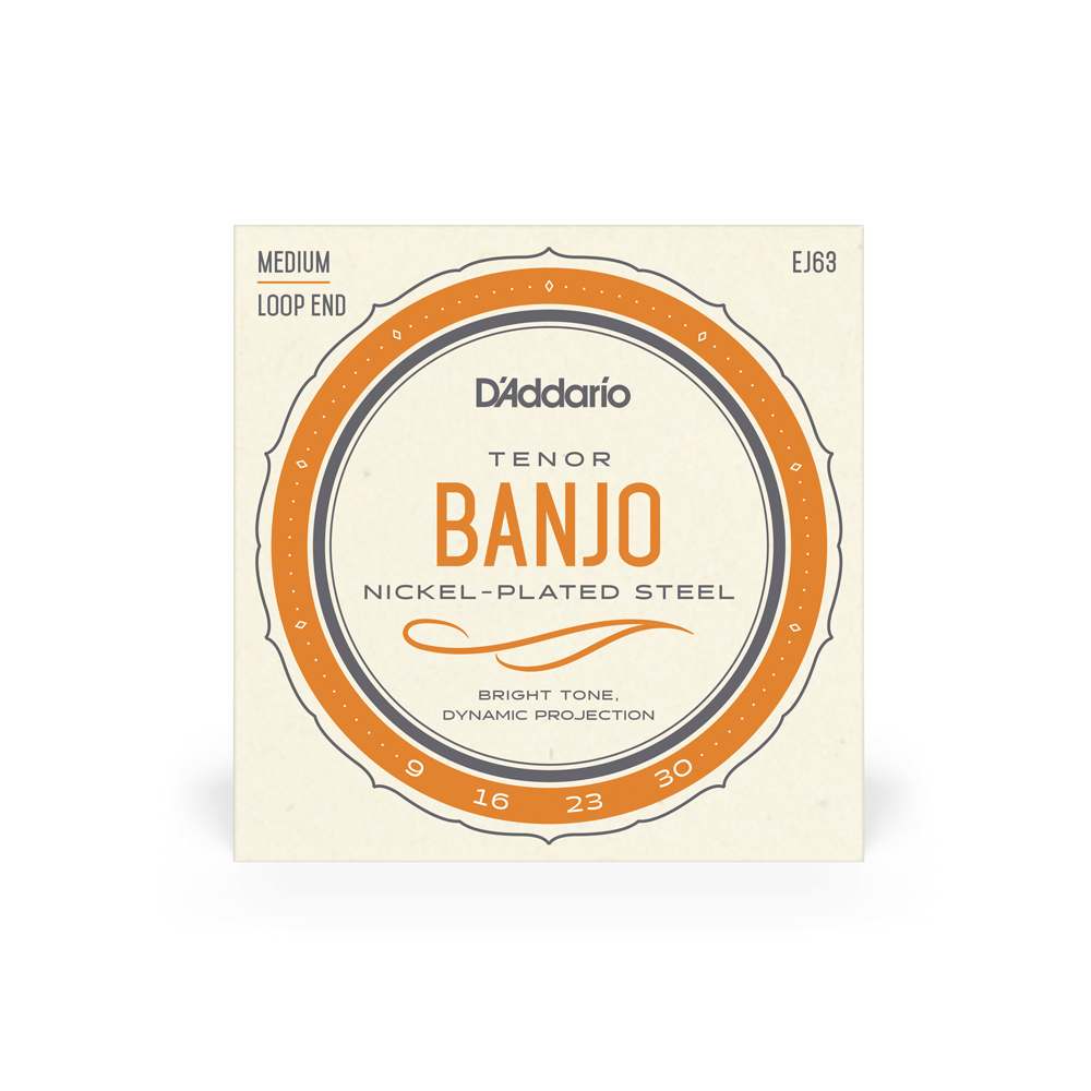 D'Addario Nickel Plated Steel Tenor Banjo Strings